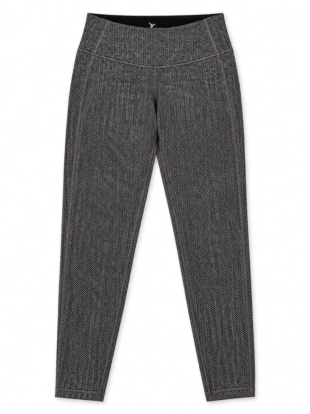 Old Navy Black & Gray Chevron Jeggings